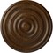 Ekena Millwork Carton Ceiling Medallion (For Canopies up to 3 3/4"), 17 3/4"OD x 1 3/8"P, Root Beer Crackle CM18CARBC - alternate 1